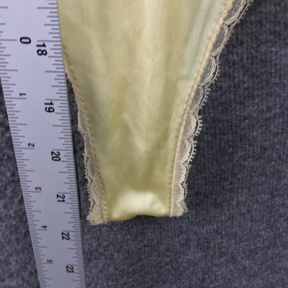 Vintage VANITY FAIR Dupont Nylon Lace Lingerie Teddy Bodysuit Size 36 - Picture 5 of 11